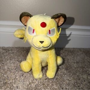 Pokemon Persian Meowth Plush Doll 8 Inches Window Cling Stuffed Animal